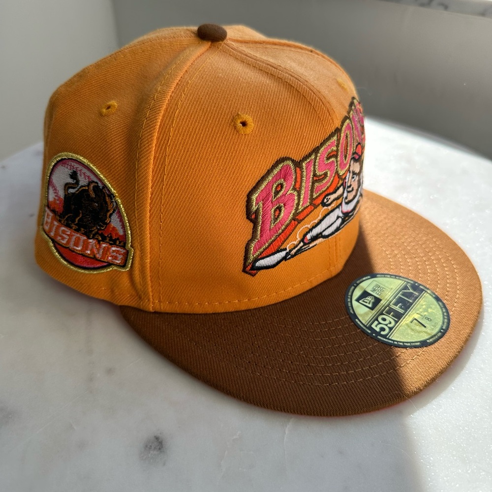 New Era Orange and Brown Cap